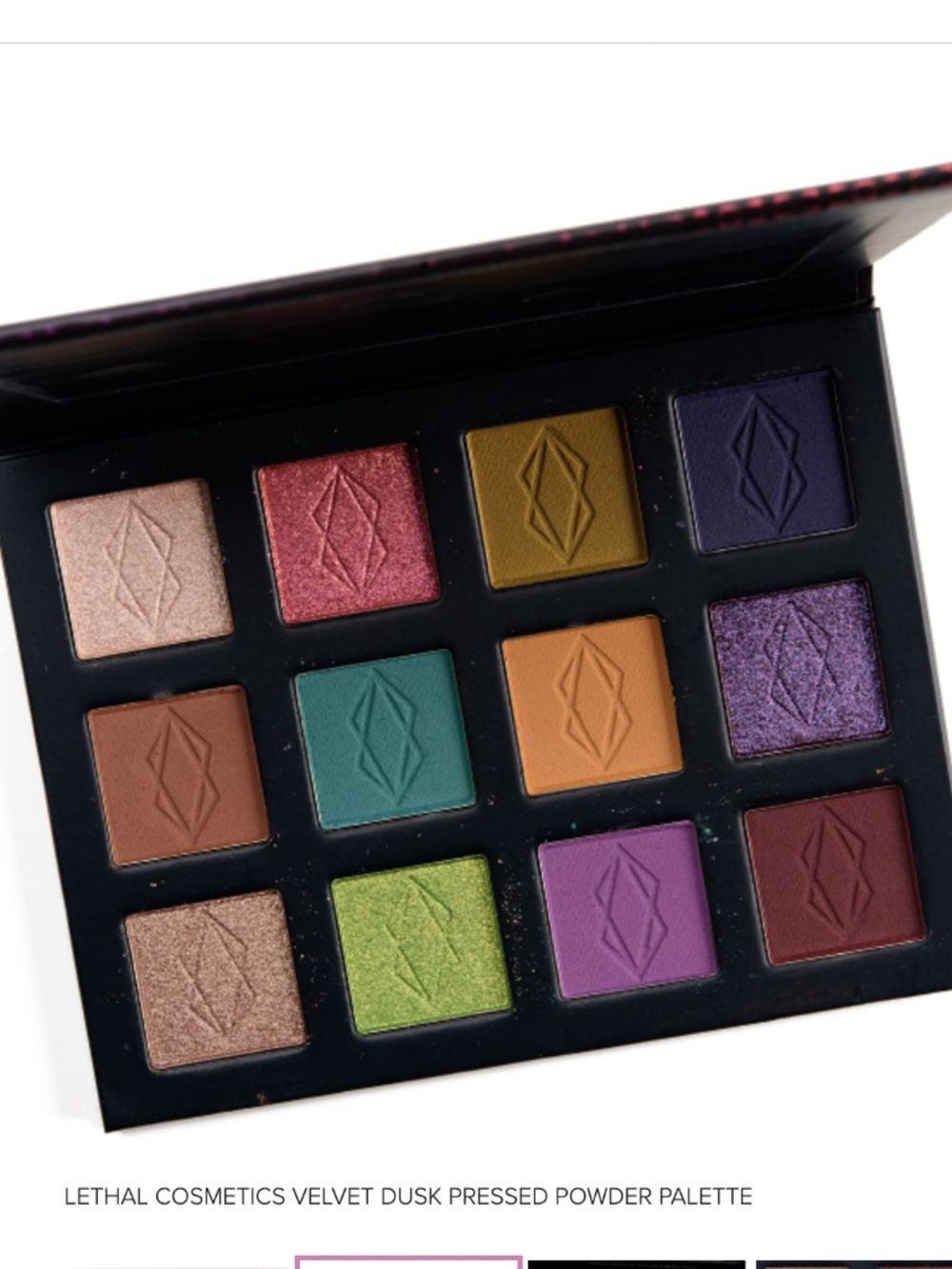Lethal Cosmetics Velvet Dusk Palette-NIB